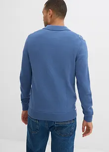 Argyle-mönstrad pikétröja i ren bomull, bonprix