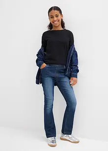 Långärmad topp av ren bomull (3-pack), bonprix