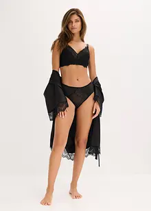 Bralette med broderi, bonprix