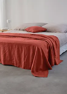 Lättmatchat överkast i finaste linne, bonprix