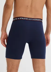 Långa boxershorts med bomull (2-pack), bonprix