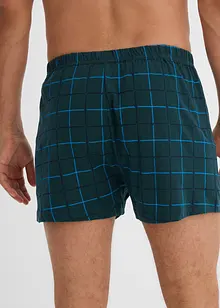 Ledigt skurna jerseyboxershorts i bomull (3-pack), bonprix