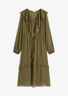 Mellanlång klänning, bonprix