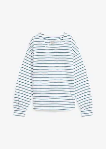 Långärmad tröja i ren ekologisk bomull, bonprix