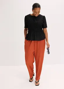 Topp med smock, bonprix