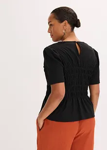 Topp med smock, bonprix