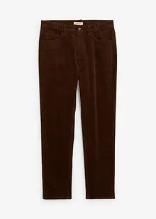 Stretchig manchesterbyxa med bekvämt snitt, Slim Fit, bonprix