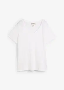 Linnetopp med ledigt snitt, bonprix