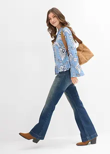 Blus av mjuk modalmix, bonprix