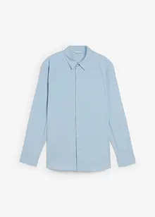 Långärmad skjorta med bomull och stretch, Regular Fit, bonprix