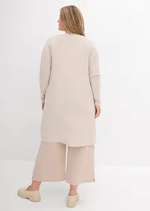 Tunn lång cardigan i mjuk viskos, bonprix
