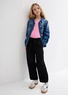 Culotter med resårmidja och ekologisk bomull, bonprix