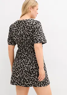 Twillklänning av ren bomull, bonprix