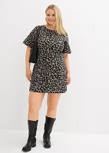 Twillklänning av ren bomull, bonprix