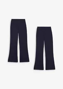 Utsvängd barnbyxa med slits, bonprix
