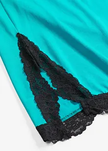 Kort nattlinne med ljuvlig spets, bonprix
