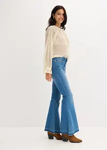 Spetstopp av bomullsmix, bonprix