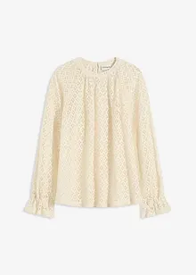 Spetstopp av bomullsmix, bonprix