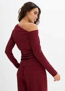 One shoulder-topp av kräpp, bonprix