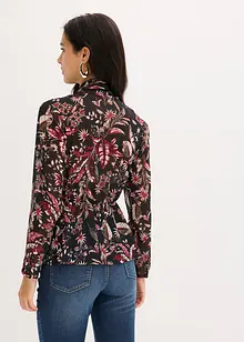 Knytblus av chiffong, bonprix