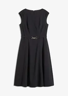 Klänning med skärp (2-pack), bonprix