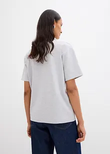 Pikétröja av viskosmix, bonprix