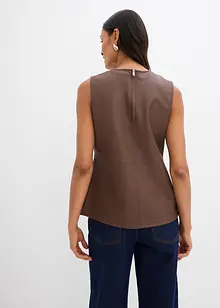 Linne av skinnimitation, bonprix