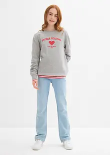 Sweatshirt med mjuk ekologisk bomull, bonprix