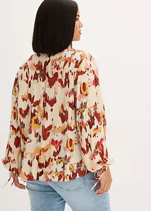 Blus med metalliserat garn, bonprix