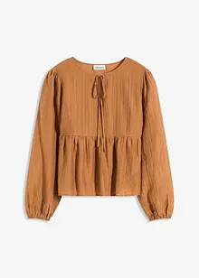 Blus av lyocell, bonprix