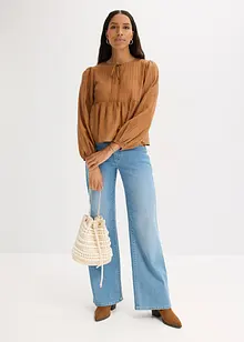 Blus av lyocell, bonprix