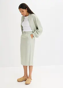Blusjacka av glansigt material, bonprix