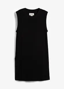 Stickad topp av viskosmix, bonprix