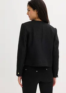 Blusjacka i mjuk bouclé, bonprix