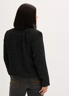 Kort kavaj av mjuk bouclé, bonprix