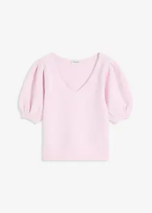 Tröja med korta ärmar, bonprix