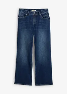 Straight jeans medelhög midja, bonprix