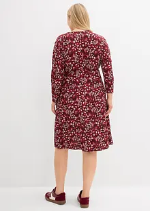 Jerseyklänning av stabil kräpp, bonprix