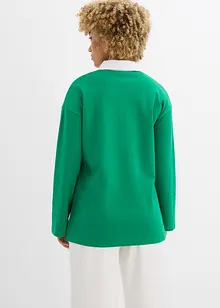 Pikétröja av interlockmaterial, bonprix