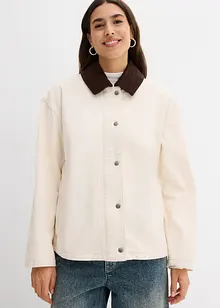 Tunn twilljacka med manchesterkrage, bonprix