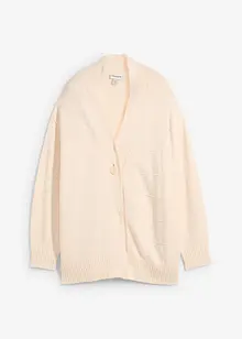 Stickad långkofta, bonprix