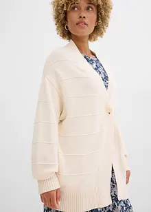 Stickad långkofta, bonprix