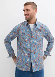 Business-skjorta i ren bomull, Slim Fit, bonprix