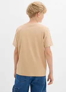 T-shirt av ekologisk bomull (3-pack), bonprix