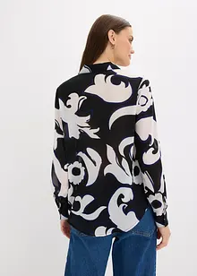 Mönstrad blus, bonprix