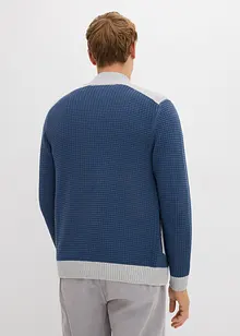 Cardigan med ståkrage, bonprix