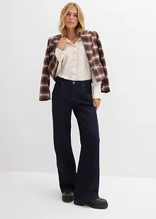 Jeans Wide Leg Mid Waist, bonprix