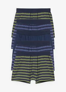 Boxershorts med mjuk ekologisk bomull (5-pack), bonprix