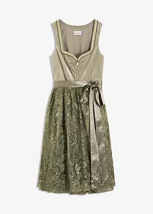 Dirndl med paljettförkläde (2 delar), bonprix