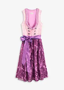 Dirndl med paljettförkläde (2 delar), bonprix